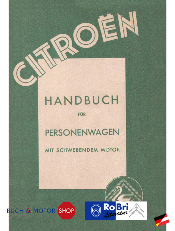 Citroën 10CV Handbuch 1932/33